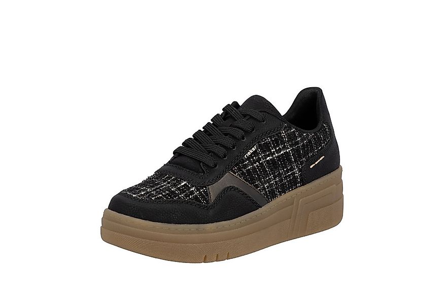 Rieker Plateausneaker Basket-Sneaker, Schnürschuh, Halbschuh mit weichem Sc günstig online kaufen