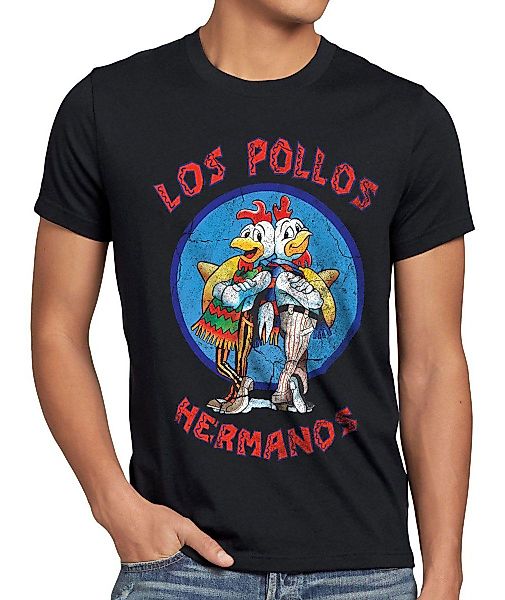 style3 T-Shirt Los Pollos breaking hermanos günstig online kaufen
