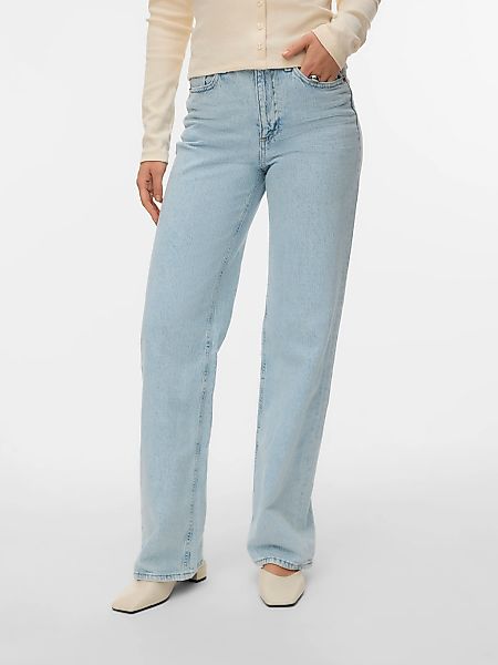 Vero Moda High-waist-Jeans "VMTESSA HR WIDE JEANS RA3052 GA NOOS" günstig online kaufen