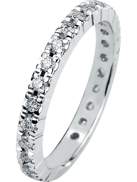 CHRIST Diamantring CHRIST Damen-Damenring 585er Weißgold Diamant günstig online kaufen