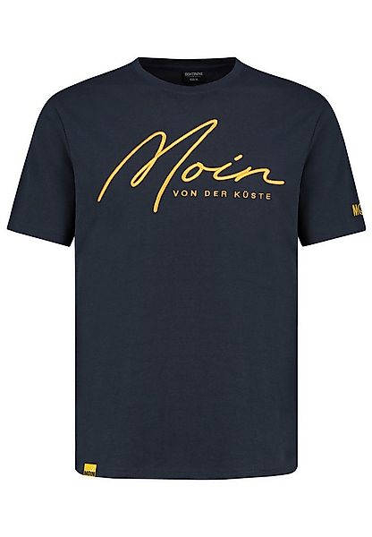 Eight2Nine T-Shirt Herren Rundhalsshirt mit Stickerei Baumwoll T-Shirt mit günstig online kaufen