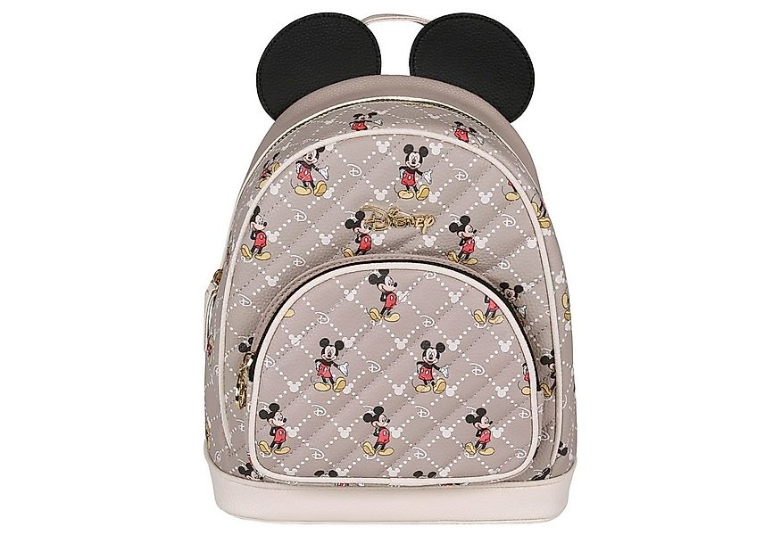 Sarcia.eu Cityrucksack DISNEY Mickey Maus beiger Lederrucksack 29x22x11 cm günstig online kaufen