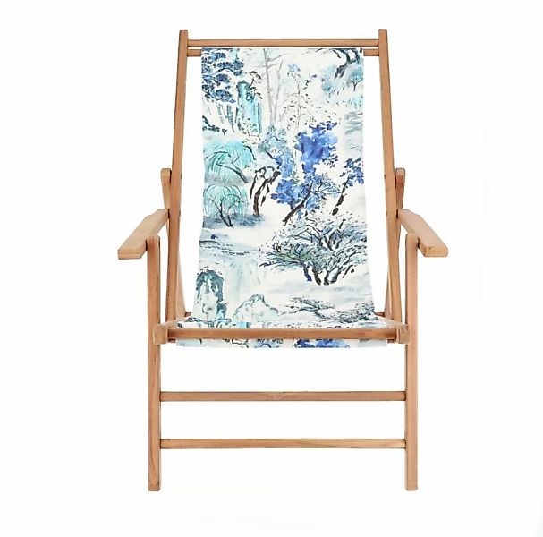 Outdoor Liegestuhl Maxx Bezug jade temple cornflow günstig online kaufen