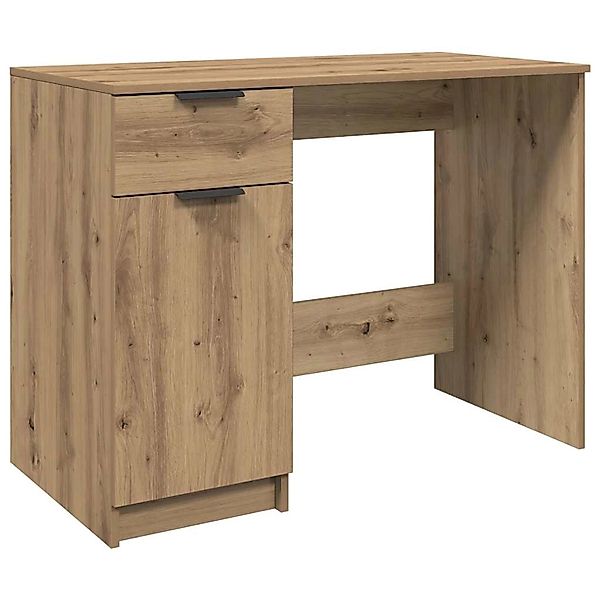 vidaXL Schreibtisch Artisan-Eiche 100x50x75 cm Holzwerkstoff 856996 günstig online kaufen