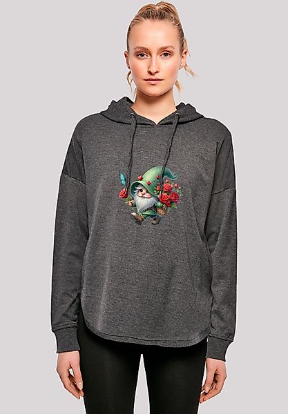 F4NT4STIC Kapuzenpullover "Gnom Frühling Blumen Schmetterling" Premium Qual günstig online kaufen