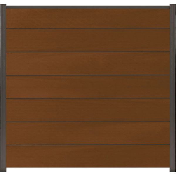 GartenLand WPC Zaun XL Ameland Exclusive Co-extrudiert ca. 180 x 180 cm Sic günstig online kaufen