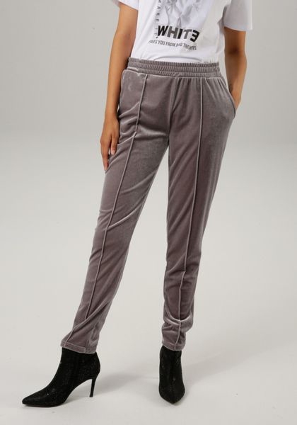 Aniston CASUAL Schlupfhose aus edlem, glänzenden günstig online kaufen