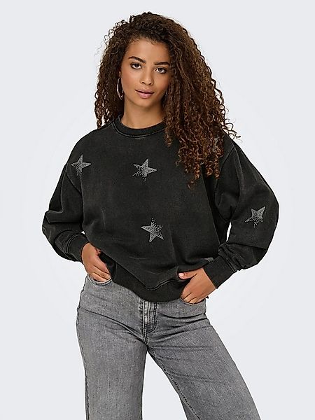 ONLY Sweatshirt ONLINDA L/S O-NECK BOX CC SWT günstig online kaufen
