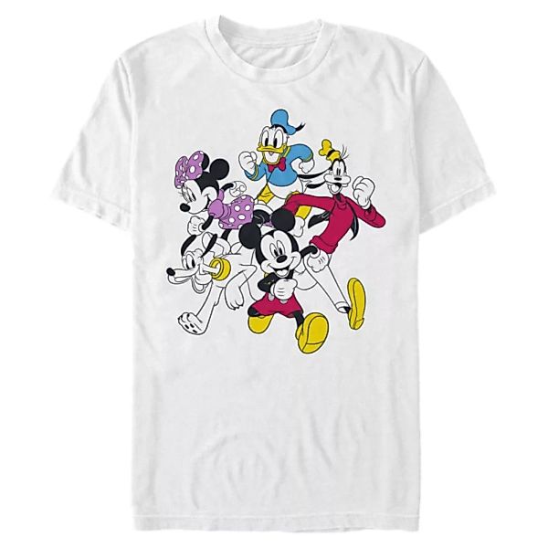 Disney - Micky Maus - Gruppe Mickey And Friends - Männer T-Shirt günstig online kaufen