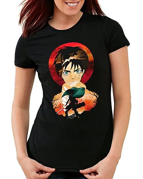 style3 T-Shirt Titan Conquerer attack anime japan manga on titan aot günstig online kaufen