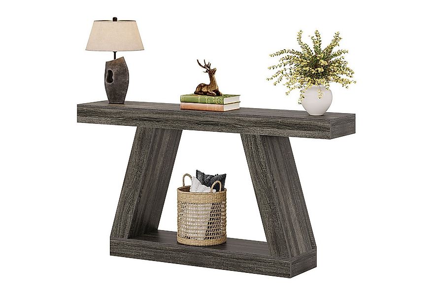 Tribesigns Konsolentisch 140 x 30 x 80cm, Beistelltisch, Flurtisch, Sofatis günstig online kaufen