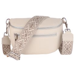 MIRROSI Bauchtasche Damen, Echtleder, Leder, Made günstig online kaufen