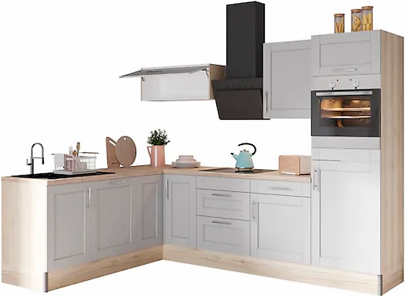KOCHSTATION Küche »KS-Ahus«, 200 x 270 cm breit, wahlweise mit E-Geräten, S günstig online kaufen