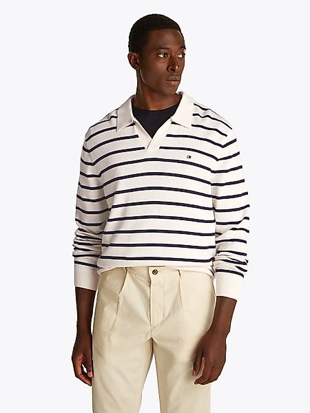 Tommy Hilfiger Polokragenpullover ESSENTIAL COTTON LS günstig online kaufen