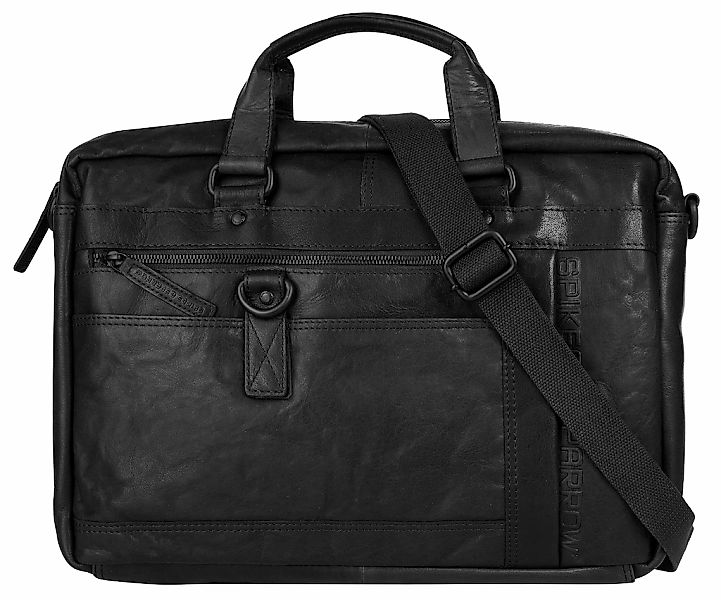 Spikes & Sparrow Aktentasche echt Leder günstig online kaufen