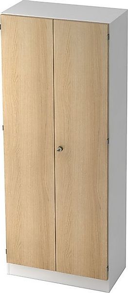 HAMMERBACHER Aktenschrank Schrank Solid 5 OH BxTxH 80x42x200,4cm Sockelblen günstig online kaufen