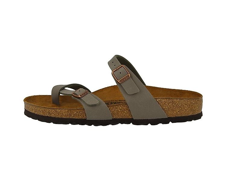 Birkenstock Mayari Birko-Flor Nubuk normal Damen Pantolette Hausschuhe, San günstig online kaufen