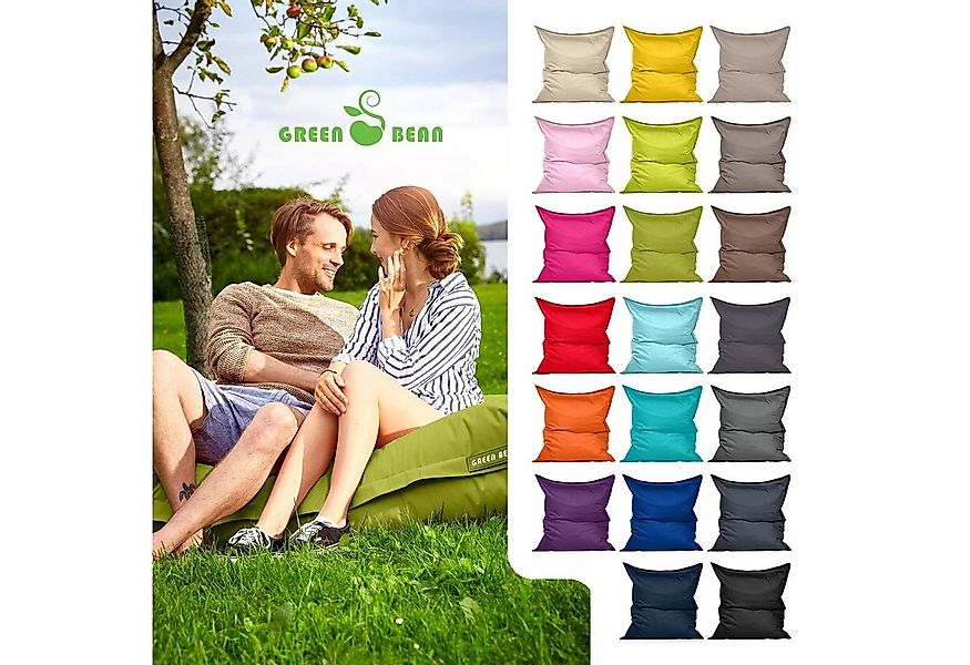 Green Bean Sitzsack XXL Outdoor Sitzsack Square 140x180cm (XXL Riesensitzsa günstig online kaufen