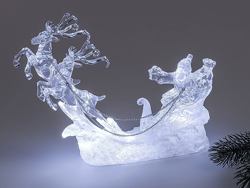 formano Dekofigur Winterzeit Acryl, Farbe: Transparent, günstig online kaufen