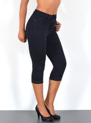 ESRA Caprijeans Damen Capri Jeans Hose günstig online kaufen