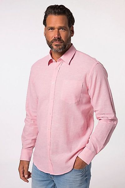 JP1880 Businesshemd Hemd Langarm Leinenmix Kentkragen günstig online kaufen