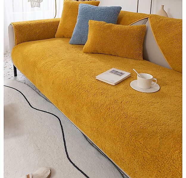 NUODWELL Sofahusse Sofabezug 1 2 3 4-Sitzer,Sofa überwurfdecke mit Rutschfe günstig online kaufen