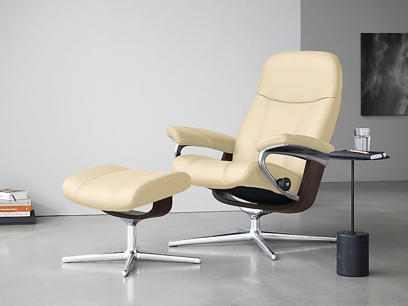 Stressless Relaxsessel "Consul" Set, Relaxsessel mit Hocker, mit Hocker, mi günstig online kaufen