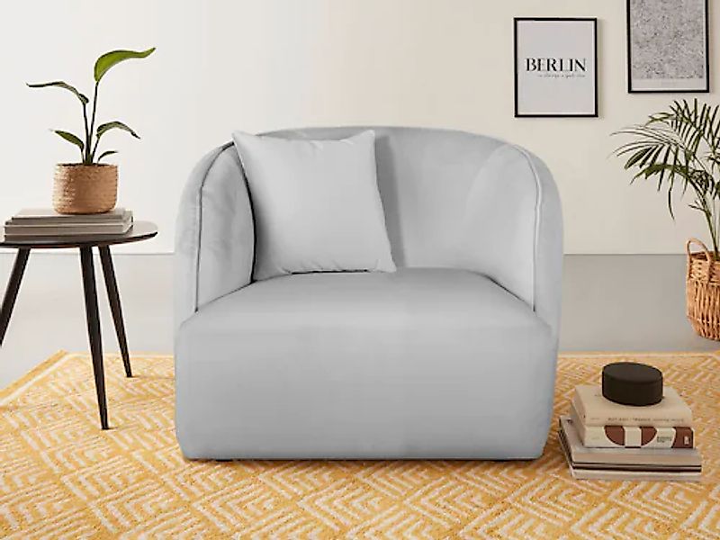 andas Sessel »Knautschzone«, auch mit Bouclé-Bezug günstig online kaufen