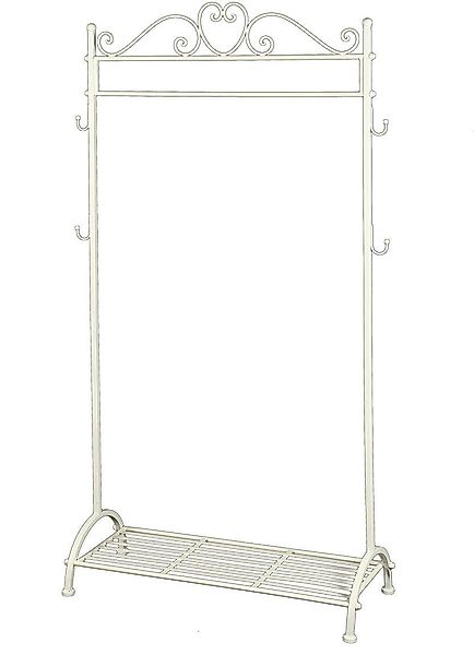 Ambiente Haus Garderobe Garderobe Stange in günstig online kaufen