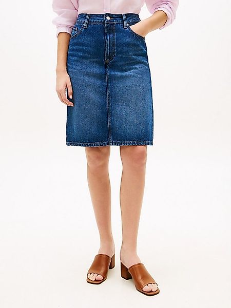 Tommy Hilfiger Jeansrock DNM NEW DOREEN KNEE SKIRT RW mit 5-Pocket-Design günstig online kaufen