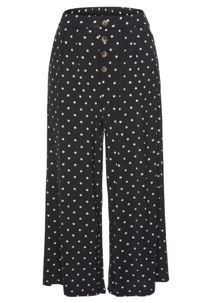 LASCANA Culotte mit Punktedruck und Taschen, günstig online kaufen