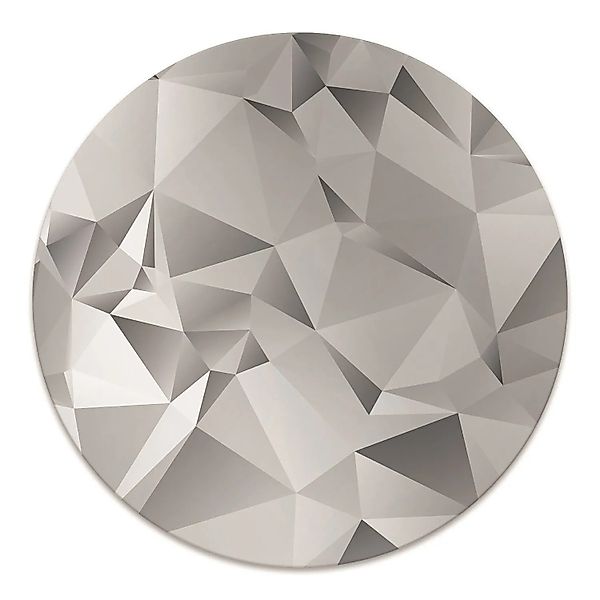 Tulup Bodenschutzmatte Graue 3D-Würfel Bodenschutzmatte Teppich 100x100 cm günstig online kaufen