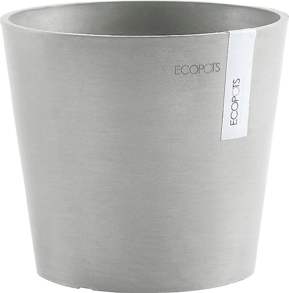 Ecopots Pflanztopf Amsterdam Mini Weißgrau 17 cm günstig online kaufen