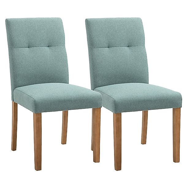 HOMCOM Esszimmerstuhl Essstühle mit gepolstertem Sitz günstig online kaufen