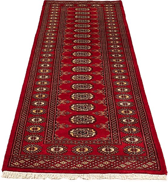 morgenland Orientteppich »Pakistan - 296 x 78 cm - dunkelrot«, rechteckig, günstig online kaufen