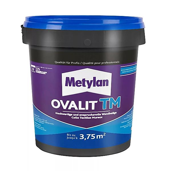 Metylan Ovalit TM Kleisterzusatz 750 g Dose Transparent günstig online kaufen