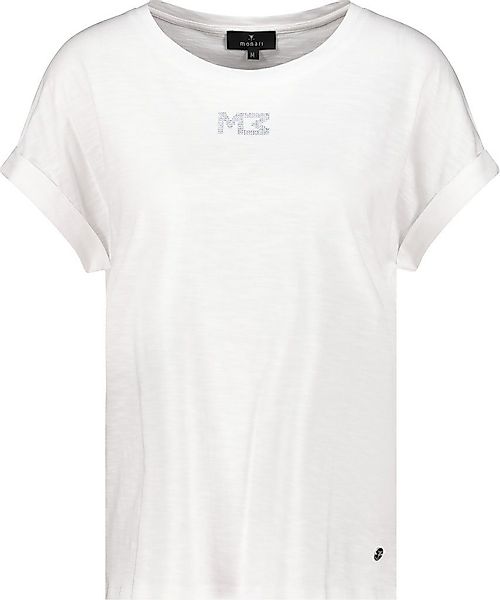 Monari Kurzarmshirt T-Shirt off-white günstig online kaufen