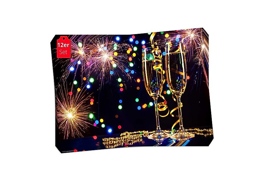 Tischsetmacher Platzset Tischsets I Platzsets - Silvester - Silvesterdeko - günstig online kaufen