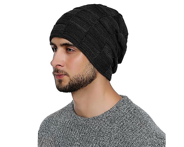 DonDon Beanie Herren Winter long Slouch (Packung, 1-St) Wintermütze, Beanie günstig online kaufen