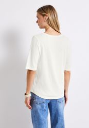 STREET ONE T-Shirt "Style GERDA" mit V-Ausschnitt günstig online kaufen