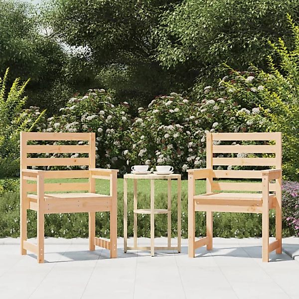 Vidaxl Gartenstühle 2 Stk. 60x48x91 Cm Massivholz Kiefer günstig online kaufen