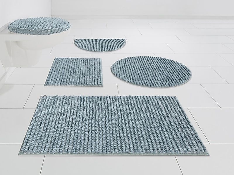 my home Badematte »Renat, Badvorleger, Badezimmer Teppich, Scandi«, fußbode günstig online kaufen