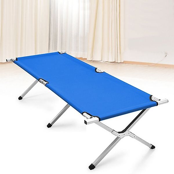 JEOBEST Feldbett Campingbett Klappbett Campingliege Gästebett aus Aluminium günstig online kaufen