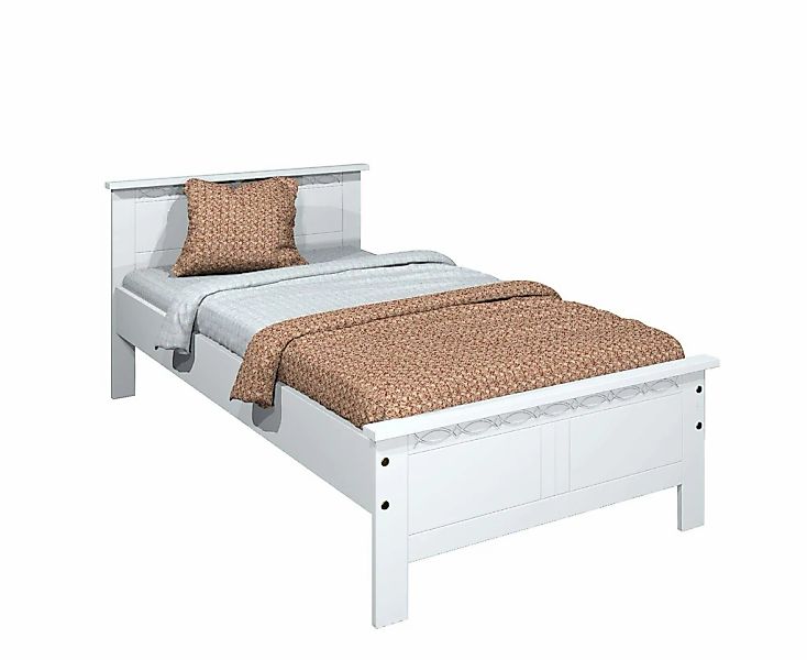 OTTO home Massivholzbett "Indra, TOPSELLER, Landhausstil, edles Design,zert günstig online kaufen