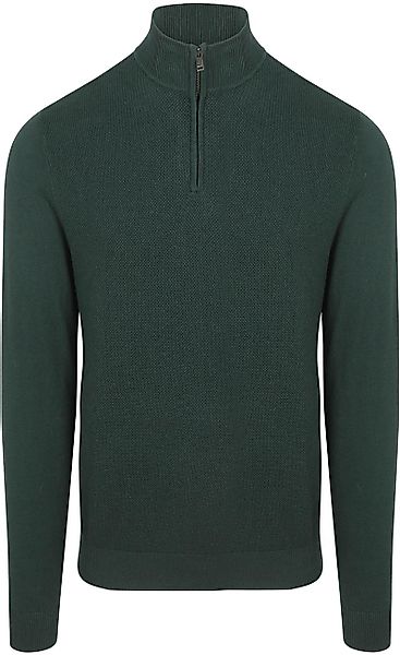 McGregor Half Zip Pullover Merinowolle Pine Grün - Größe L günstig online kaufen