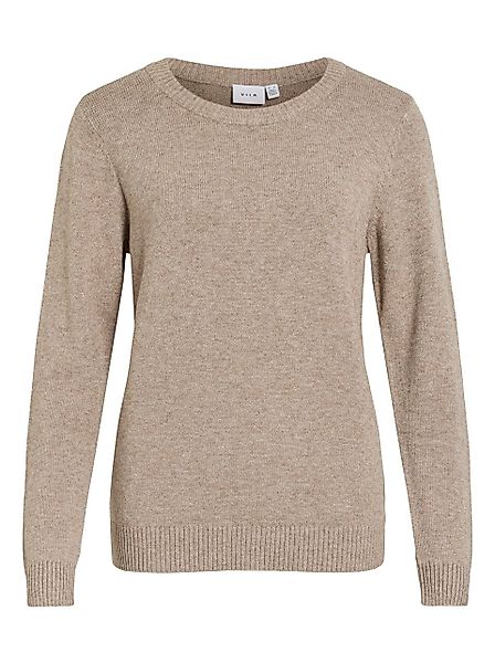 Vila Strickpullover Dünner Rundhals Strickpullover VIRIL günstig online kaufen