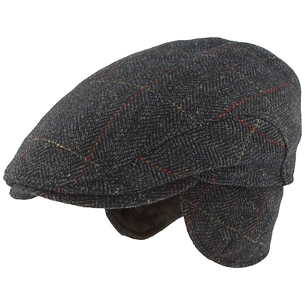 Breiter Schiebermütze Flache Schiebermütze aus Wolle günstig online kaufen