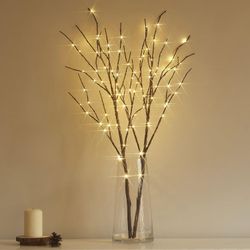 MUPOO LED-Leuchtzweig LED Leuchtzweig LED-Dekolicht Batteriebetrieben günstig online kaufen