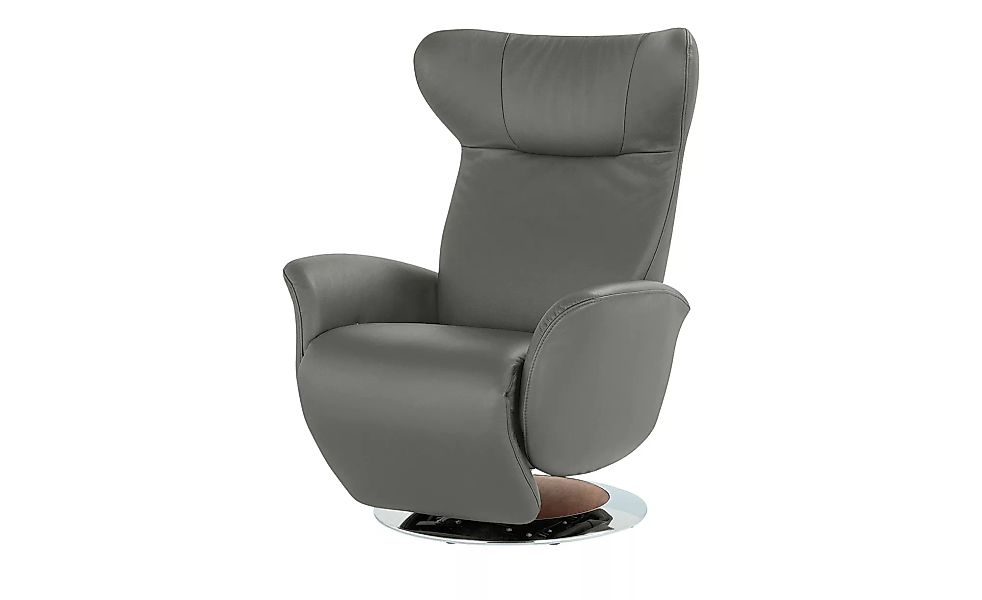 JOOP! Relaxsessel aus Leder  Lounge 8140 ¦ grau ¦ Maße (cm): B: 85 H: 109 T günstig online kaufen