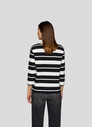 Rabe 3/4-Arm-Shirt mit Schriftzug günstig online kaufen